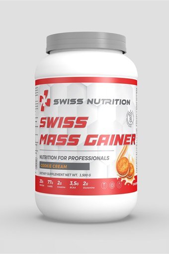 Swiss Nutrition Kremalı Kurabiye Aromalı 15 Servis Kilo Aldırıcı Karbonhidrat 1500 gr Toz