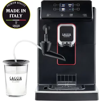 Gaggia Ri8701/01 Magenta 1900 W Paslanmaz Çelik Tezgah Üstü Kapsülsüz Öğütücülü Tam Otomatik Espresso Makinesi Siyah