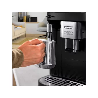 Delonghi Magnifica Evo ECAM290.21.B 1450 W Paslanmaz Çelik Tezgah Üstü Kapsülsüz Öğütücülü Tam Otomatik Espresso Makinesi Siyah