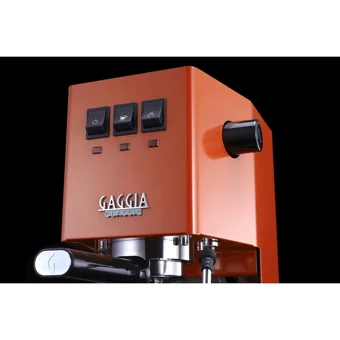 Gaggia RI9481/19 New Classic Evo 2023 1300 W Paslanmaz Çelik Tezgah Üstü Kapsülsüz Yarı Otomatik Espresso Makinesi Turuncu
