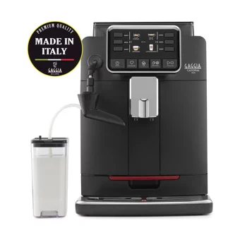 Gaggia RI9603/01 1900 W Paslanmaz Çelik Tezgah Üstü Kapsülsüz Öğütücülü Tam Otomatik Espresso Makinesi Siyah