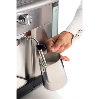 Ariete 1300 W Tezgah Üstü Kapsülsüz Öğütücülü Espresso Makinesi Inox