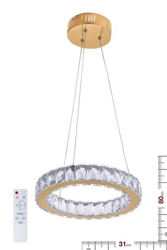 Ala Lighting Al-581-3 3'lü Gümüş Kristal Taşlı Modern Çelik Salon-Oturma Odası Avize