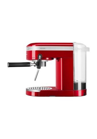 Kitchenaid 5KES6503ECA 1470 W Paslanmaz Çelik Tezgah Üstü Kapsülsüz Yarı Otomatik Espresso Makinesi Kırmızı