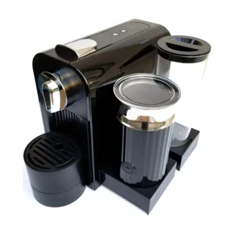 Espressomm 1200 W Tezgah Üstü Kapsüllü Yarı Otomatik Espresso Makinesi Siyah
