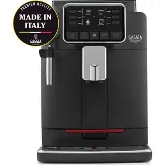 Gaggia RI9601/01 Cadorna Plus 1900 W Paslanmaz Çelik Tezgah Üstü Kapsülsüz Öğütücülü Tam Otomatik Espresso Makinesi Siyah