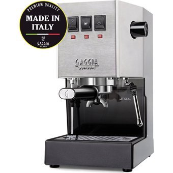 Gaggia RI9481/11 New Classic Evo 2023 1300 W Paslanmaz Çelik Tezgah Üstü Kapsülsüz Manuel Espresso Makinesi Gri