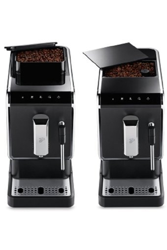 Tchibo 1470 W Paslanmaz Çelik Tezgah Üstü Kapsülsüz Öğütücülü Tam Otomatik Espresso Makinesi Antrasit