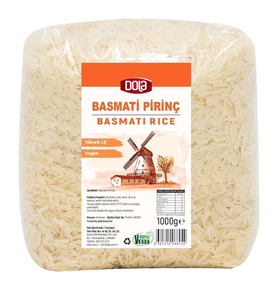 Dola Basmati Beyaz Pirinç 1 kg