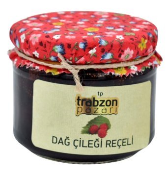 Trabzon Pazarı Doğal El Yapımı Dağ Çileği Reçeli 330 gr