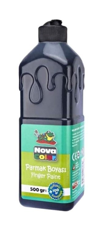 Nova Color Nc-375 500 ml Siyah Parmak Boyası