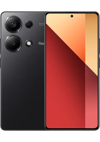 Xiaomi Redmi Note 13 Pro 256 GB Hafıza 8 GB Ram 6.67 inç 200 MP Çift Hatlı AMOLED Ekran Android Akıllı Cep Telefonu Siyah