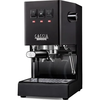 Gaggia RI9481/14 New Classic Evo 2023 1300 W Paslanmaz Çelik Tezgah Üstü Kapsülsüz Yarı Otomatik Espresso Makinesi Siyah