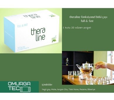 Theraline Full & Fast Organik Karışık Bitki Çayı 20 Adet