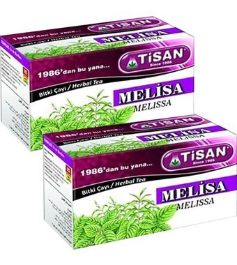 Tisan Süzen Poşet Melisa Organik Bitki Çayı 2x20 Adet