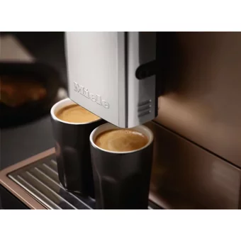 Miele CM 5510 1500 W Paslanmaz Çelik Tezgah Üstü Kapsülsüz Öğütücülü Tam Otomatik Espresso Makinesi Gold