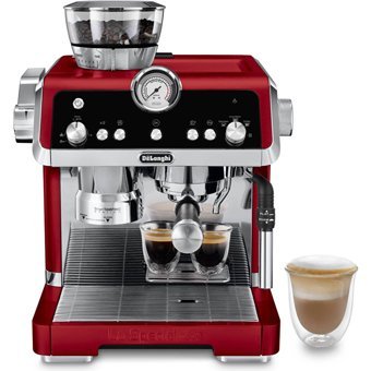 Delonghi EC9335.R 1450 W Tezgah Üstü Kapsülsüz Öğütücülü Mini Manuel Espresso Makinesi Inox