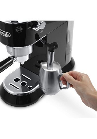 Delonghi EC 685.BK Dedica 1300 W Metal Tezgah Üstü Kapsülsüz Manuel Espresso Makinesi Siyah