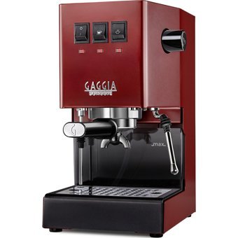 Gaggia New Classic Evo 2023 1300 W Paslanmaz Çelik Tezgah Üstü Kapsülsüz Manuel Espresso Makinesi Kırmızı