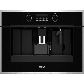 Teka CLC 855 GM 1800 W Paslanmaz Çelik Ankastre Kapsülsüz Öğütücülü Yarı Otomatik Espresso Makinesi Siyah