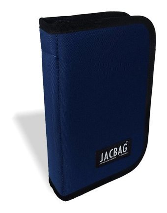 Jacbag Cover Lacivert Düz Katlanabilir Cüzdan Kalemlik