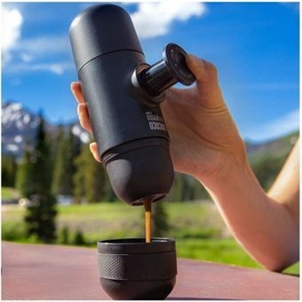 Wacaco Minipresso Ns 1000 W Kapsüllü Taşınabilir Mini Espresso Makinesi Siyah