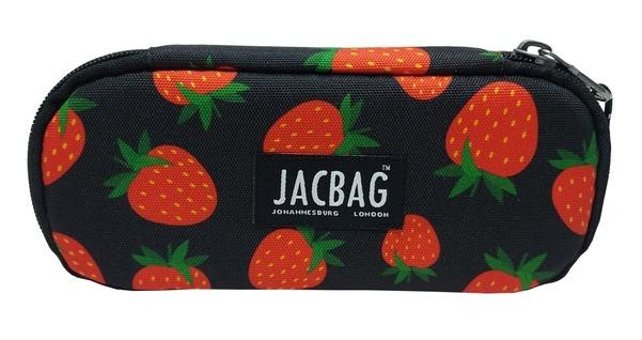 Jacbag Kırmızı-Siyah Tek Gözlü Cüzdan Kalemlik