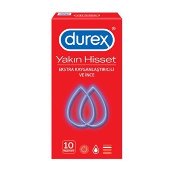 Durex Yakın Hisset İnce Prezervatif 10'lu