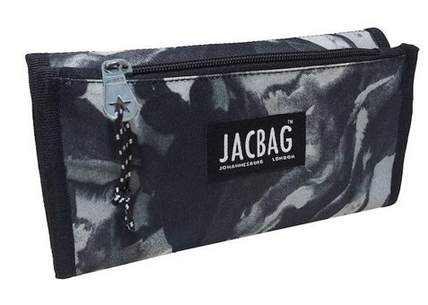 Jacbag Duplex Dumanlı Siyah Katlanabilir Cüzdan Kalemlik