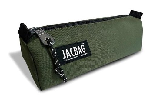 Jacbag Jac-03 Yeşil Düz Tek Gözlü Cüzdan Kalemlik