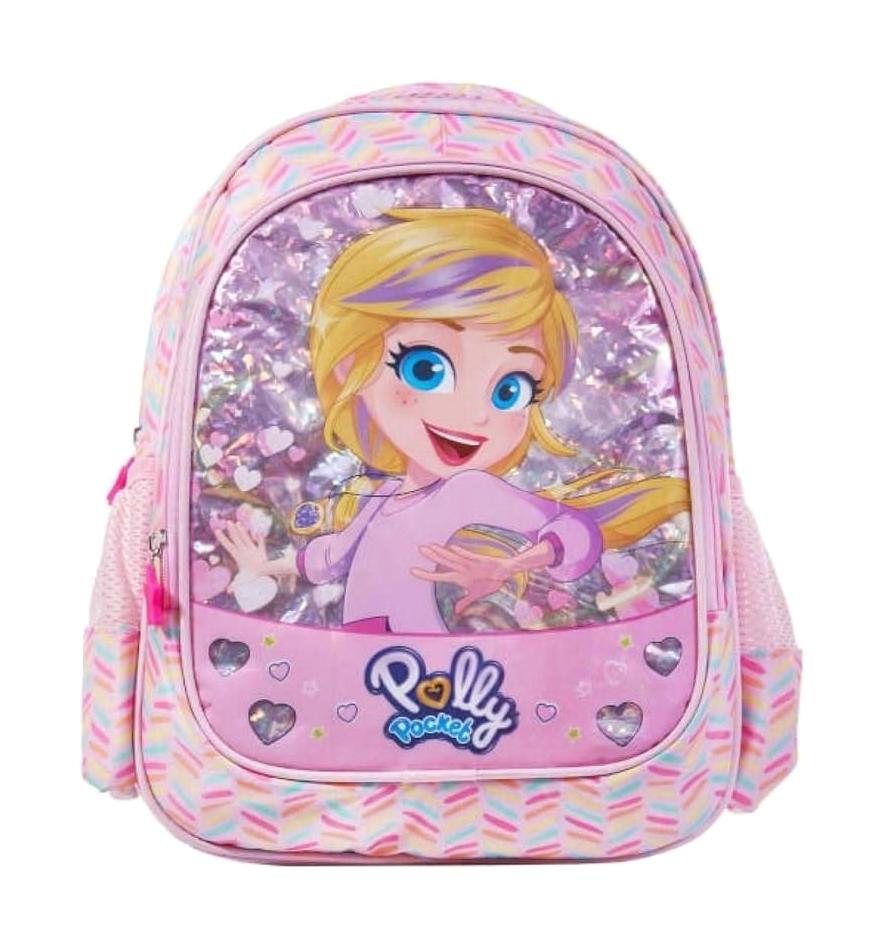 Bene Polly Pocket 2 Gözlü Pembe İlkokul Kız Çocuk Sırt Çantası