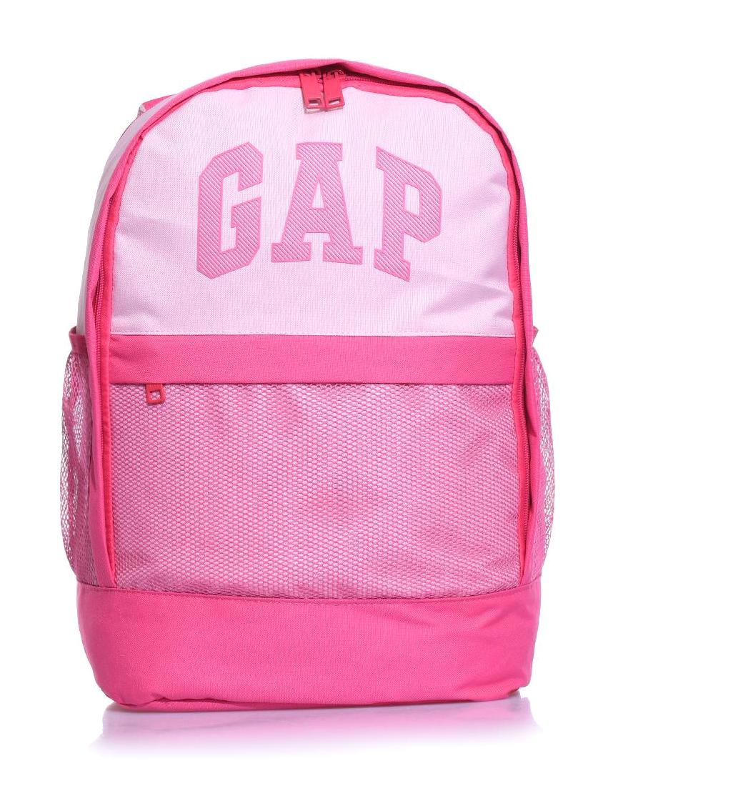 Gap GP03503 Su Geçirmez 2 Gözlü Pembe İlkokul Unisex Sırt Çantası