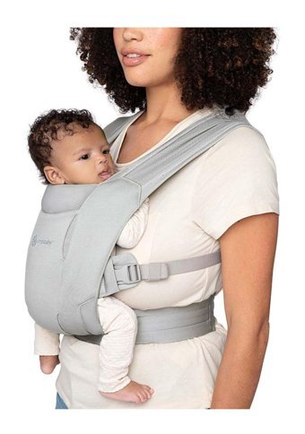 Ergobaby Soft Air Mesh Bel Destekli Gri Sling