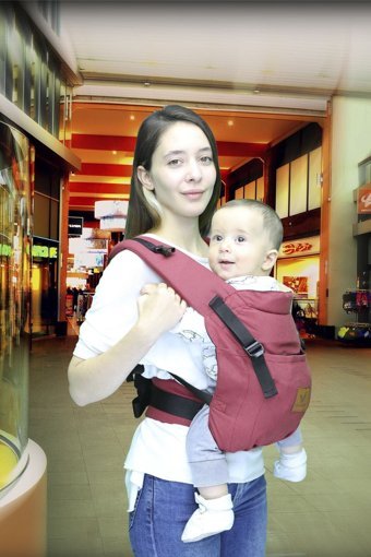 Vivolibaby Era Claret Bel Destekli Gül Kurusu Sling