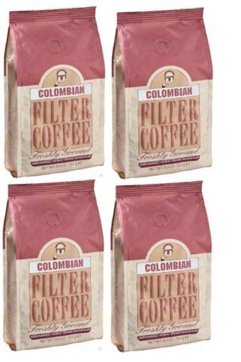 Mehmet Efendi Sade Kolombiya Arabica Öğütülmüş Filtre Kahve 4x250 gr