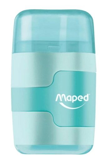 Maped 049231 Mini Cute Silgili Manuel Plastik Kalemtıraş Sarı 20 Adet