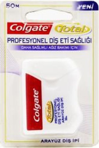 Colgate Total Aromasız 50 m Diş İpi