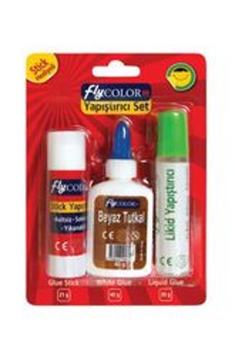 Fly Color Kokusuz 30 gr 3'lü Jel Hızlı Yapıştırıcı