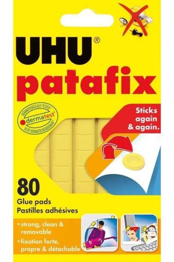 Uhu Patafix 50140 Kokusuz Tekli Hamur Hızlı Yapıştırıcı