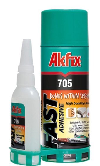 Akfix 705 Kokusuz 400 ml Tekli Sıvı-Sprey Hızlı Yapıştırıcı