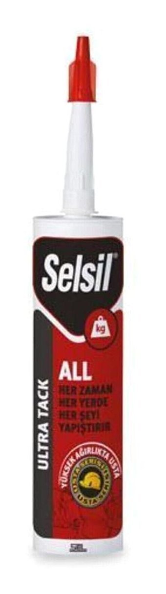 Selsil Ultra Tack Kokusuz 290 ml Tekli Sıvı-Sprey Hızlı Yapıştırıcı