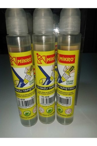 Mikro TC-818 Kokusuz 50 ml 6'lı Jel Hızlı Yapıştırıcı