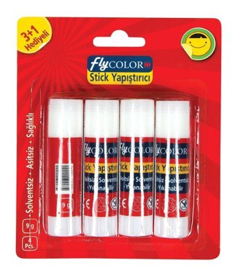 Fly Color Kokusuz 9 gr 4'lü Jel Hızlı Yapıştırıcı