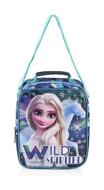 Frocx 41123 Yıkanabilir Anna - Elsa Çok Renkli Beslenme Çantası