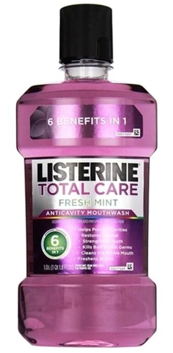 Listerine Total Care Nane Aromalı 1 lt Ağız Gargarası