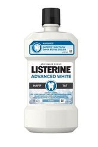 Listerine White Alkolsüz Nane Aromalı 250 ml Ağız Gargarası