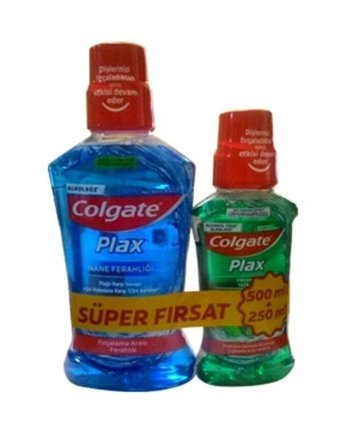 Colgate Plax Alkolsüz Nane Aromalı 500+250 ml Ağız Gargarası