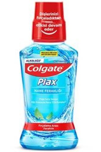 Colgate Plax Alkolsüz Florürlü Nane Aromalı 250 ml Ağız Gargarası