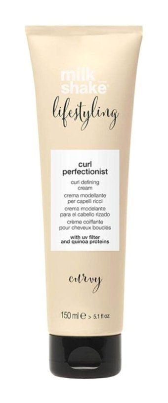 Milkshake Curl Prefectionist Silikonsuz Sülfatsız Besleyici Keratinli Boyalı Saçlar Tüm Saçlar İçin Durulanmayan Kadın Saç Kremi 150 ml