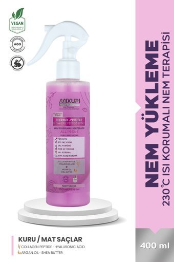 Mixup Thermo-Protect Kolajenli Durulanmayan Saç Kremi 250 ml